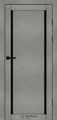 SD-PVC-112 Бетон світлий скло BLK